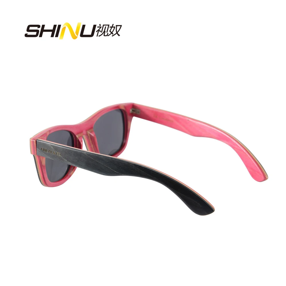 Лидер продаж; обувь для мужчин и женщин оттенок деревянные солнцезащитные очки для скейтборда UV400 поляризованных солнцезащитных очков Наружные защитные очки Gafas De Sol, 68041