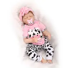 Npk 55cm bebes reborn boneca, realista, silicone macio, renascido, bonecas do bebê, brinquedos para meninas, presente de aniversário, moda, bonecas do bebê