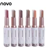 NOVO Double Color Stereo Gradient Velvet Eyeshadow Stick Shimmer Earth Color Eye Shadow Cream Pen Sombra Eye Makeup Cosmetic Set ► Photo 1/6