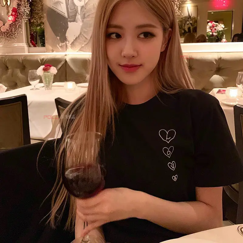 

love heart pocket Letters Print Women tshirt Cotton Casual Funny t shirt For Lady Girl Top Tee Hipster Tumblr Drop Ship NA-1