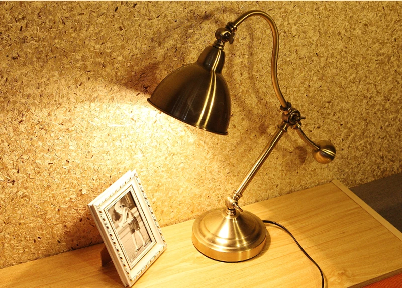 bedside reading light antique led table lamps led desk lights bedroom study office LED eye protection decorative reading lamps
