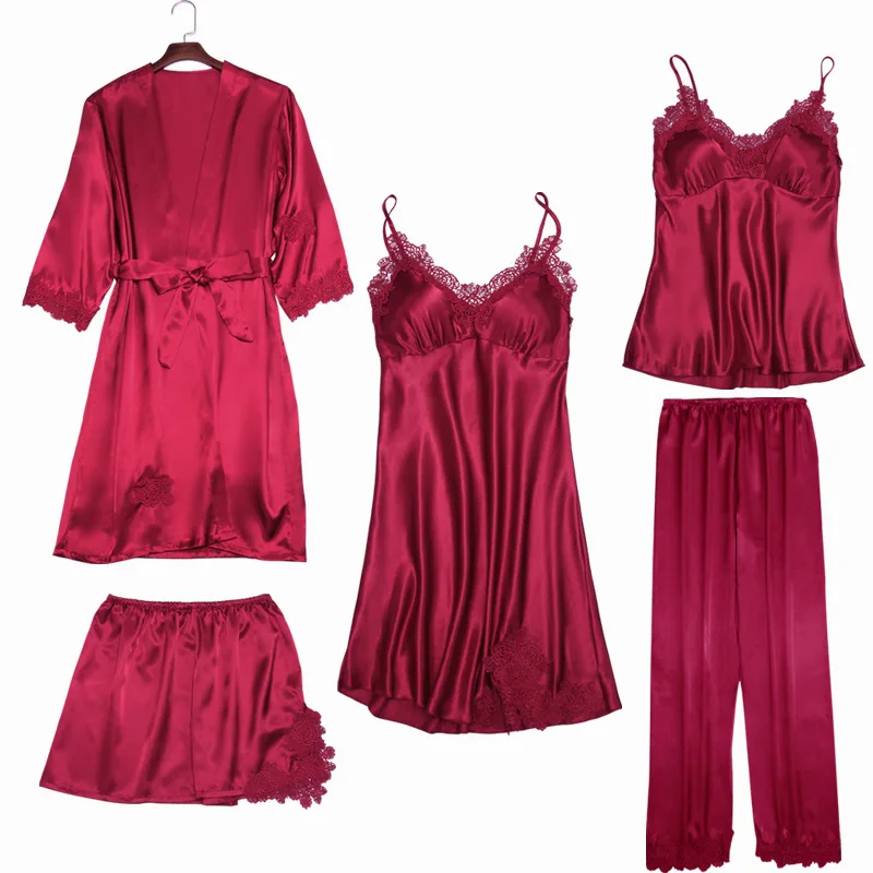 Wine Rose 5pcs