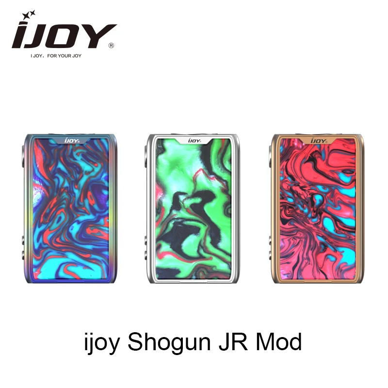 

Original Ijoy SHOGUN JR box mod 126W Vape E cigarette mod Fit For SUBOHM tank Vaporizer UNIV chip-set mod VS Voopoo Drag 2 mod