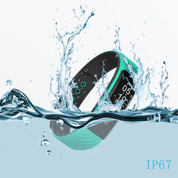 

LAOKE Smart Band Smart Band Heart Rate Monitor Wristband Fitness Pedometer ID67 Flex Bracelet for Android iOS