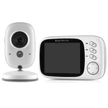 

SANNCE 3.2 inch Wireless Video Color Baby Monitor 2 way Talk Baby Nanny Security Camera Night Vision Temperature Monitoring