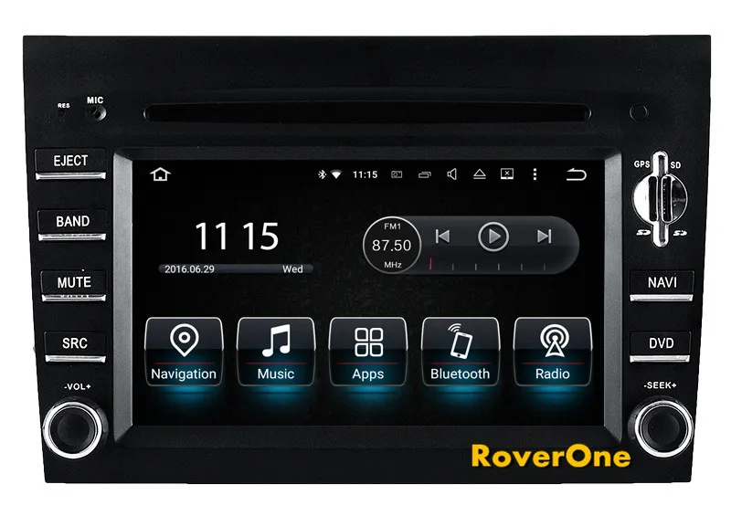Excellent Android 7.1 Car Radio Multimedia Player for Porsche 911 997 Boxter Cayman Sat Navi GPS Navigator Stereo Bluetooth WIFI 3G Audio 1