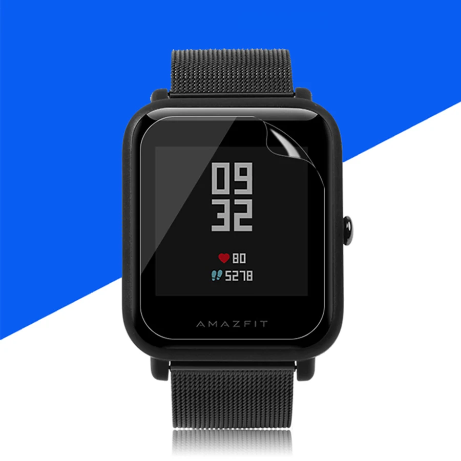 5 шт. для Amazfit Bit ультратонкая Защитная пленка для экрана из ТПУ Для Xiaomi Huami Amazfit Bip PACE Lite Youth Smart Watch