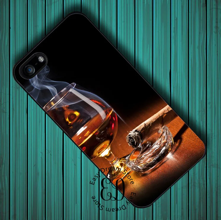 Прохладный cigare чехол для iPhone X 4S 5 5S SE 5C 6 6S 7 8 плюс Samsung J7 S4 s5 Mini S S8 S9 Edge Plus Примечание 3