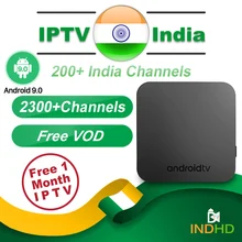 India IPTV Box KM9 Android 9.0 Smart Tv Box Free 1 month IPTV Subscription India Pakistan Turkey UK Germany Arabic France IP TV
