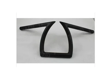 

Black Motorcycle 1" 25mm Drag Handlebar Z Bars For Motorcycle Street Bike Dual Sport Bike Chopper Custom Cruisers Motorcycle
