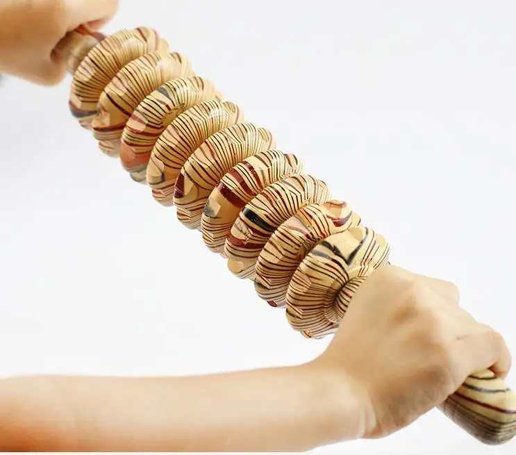 

Household whole body multi-purpose massage roller stomach wood nine rounds waist abdomen massage equipment