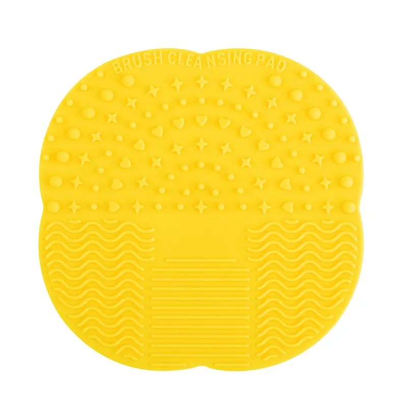 

1Pcs Makeup Brush Cleansing Pad Silicone Cosmetics Makeup Brushes Scrubber Board Face Washing Cosmetic Brush Cleaner Tool