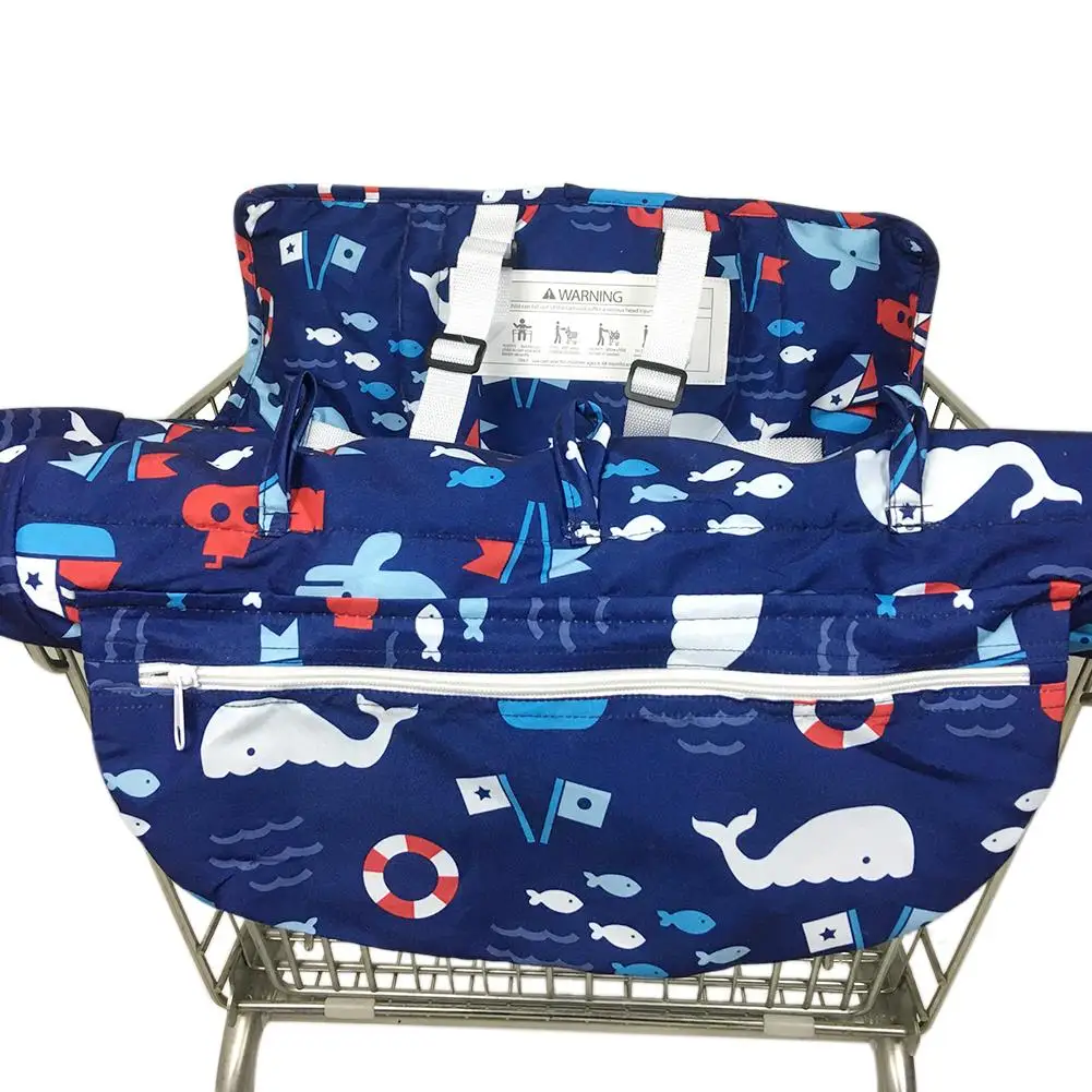 

Infant Child Supermarket Shopping Cart Seat Cushion Chair Cushion Protection Safe Travel Portable Cushion