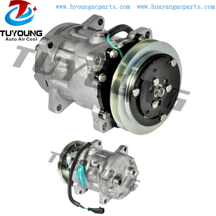 Компрессор переменного тока для грузовика Fiat Iveco New Holland Case 7H15 76047005 98462948 воздушный