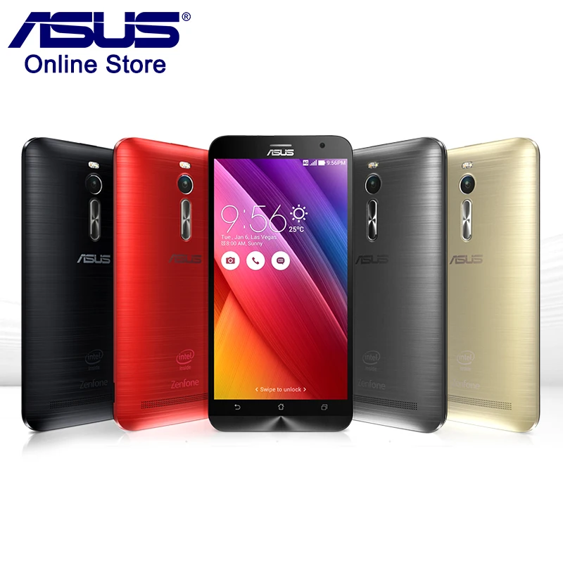 In Stock 100 Asus ZenFone 2 ZE551ML 4GB RAM 32GB ROM 5 5 Inch Smartphone Intel