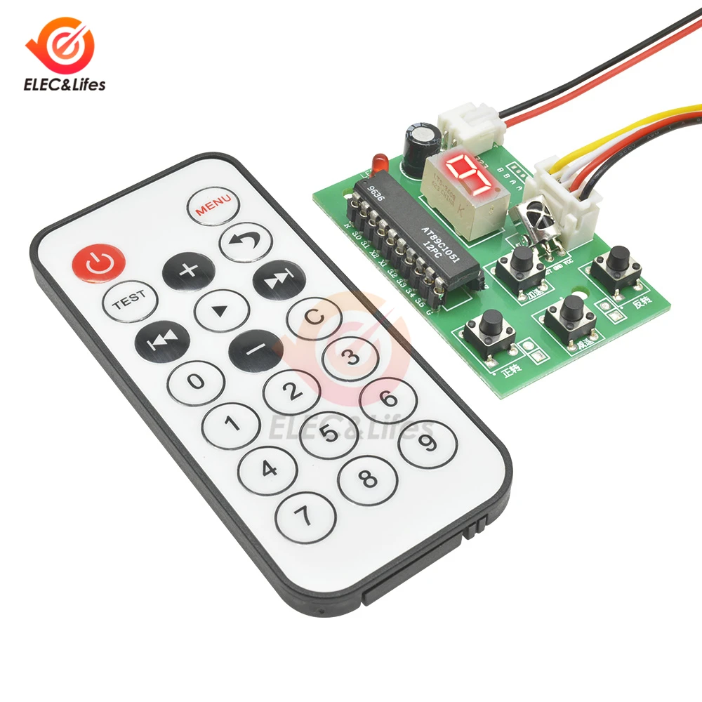 DC 5V-12V 2-phase 4-wire Micro Mini Stepper Motor Driver Speed Controller MoHFUK DC 5V-12V 2-phase 4-wire Micro Mini Stepper Motor Driver Speed Controller MoHFUK