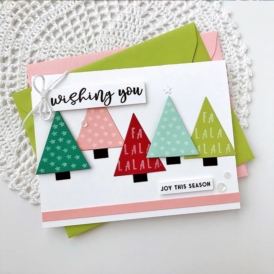 Eastshape 25pcs Twinkling Trees&Star Metal Cutting Dies
