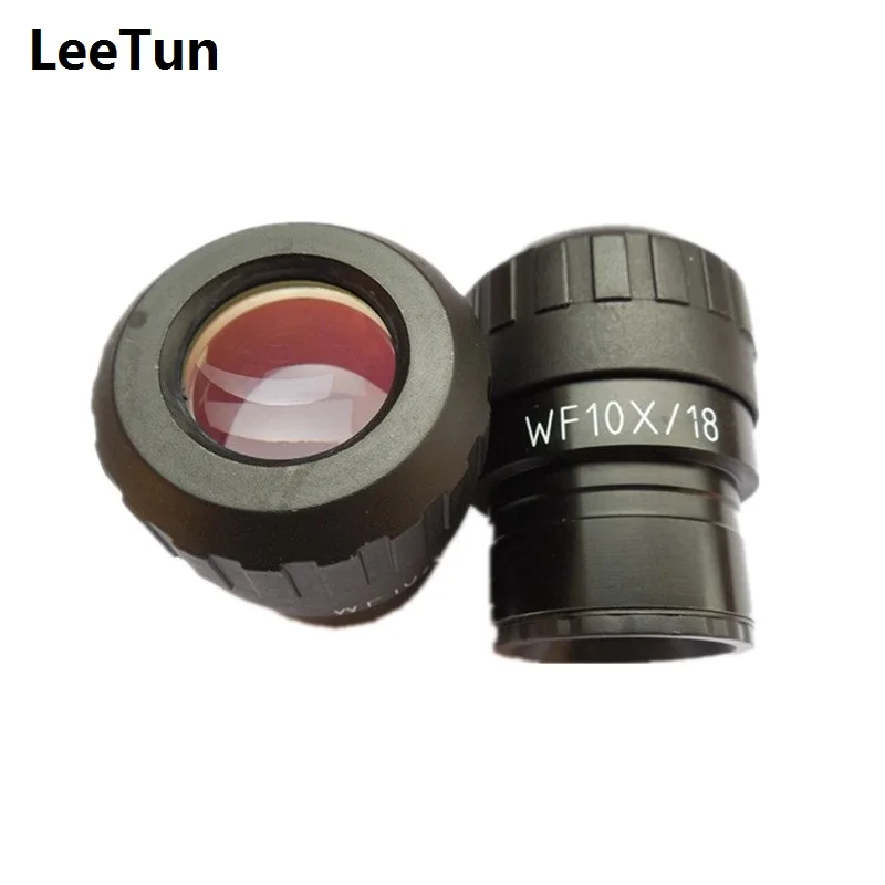 Pair WF10X/18 Eyepiece for Stereo Microscope Mounting Size 30mm with Diopter Adjustable Wide Field 18mm | Инструменты