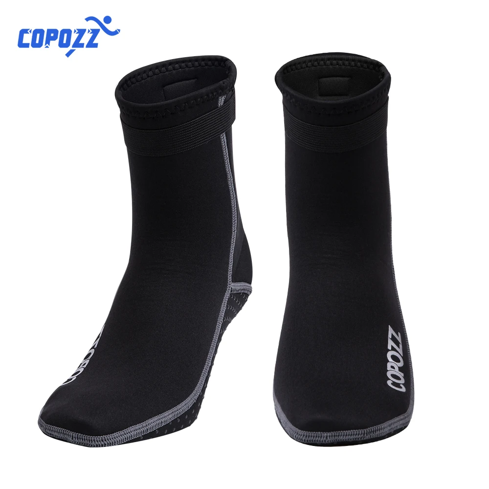 3mm Neoprene Diving Socks Wetsuit Boot Swimming Snorkeling Warm Swim Water Shoes 