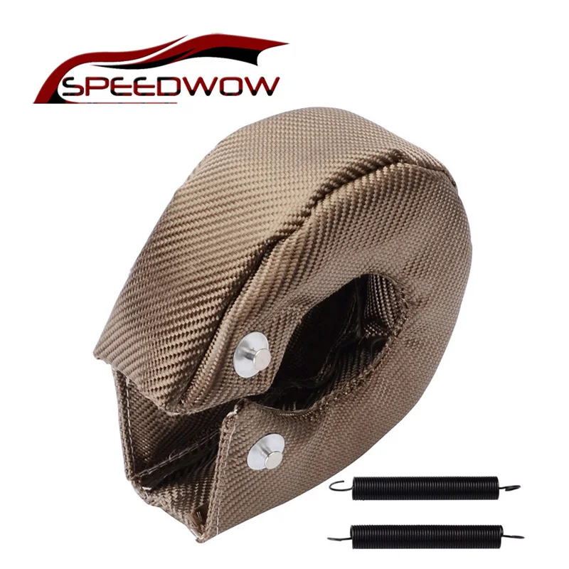 Baratos Cubierta del turbocompresor de la cubierta del turbocompresor de la manta Turbo de titanio SPEEDWOW T3 ajuste para T2 T25 T28 GT30 T35