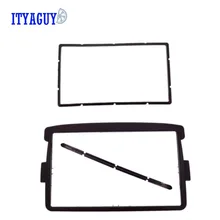 Envío gratis Car Radio Fascia Plate Frame Kit de alta calidad Para RENAULT Duster 2010 +; Logan; DACIA Sandero plumero, Logan, Dokker