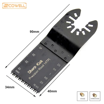 

30% OFF 34MM Japanese E Type Teeth Oscillating Multi Tool Saw Blades Quick Release Saw Blades for cuting Wood Free Shipping