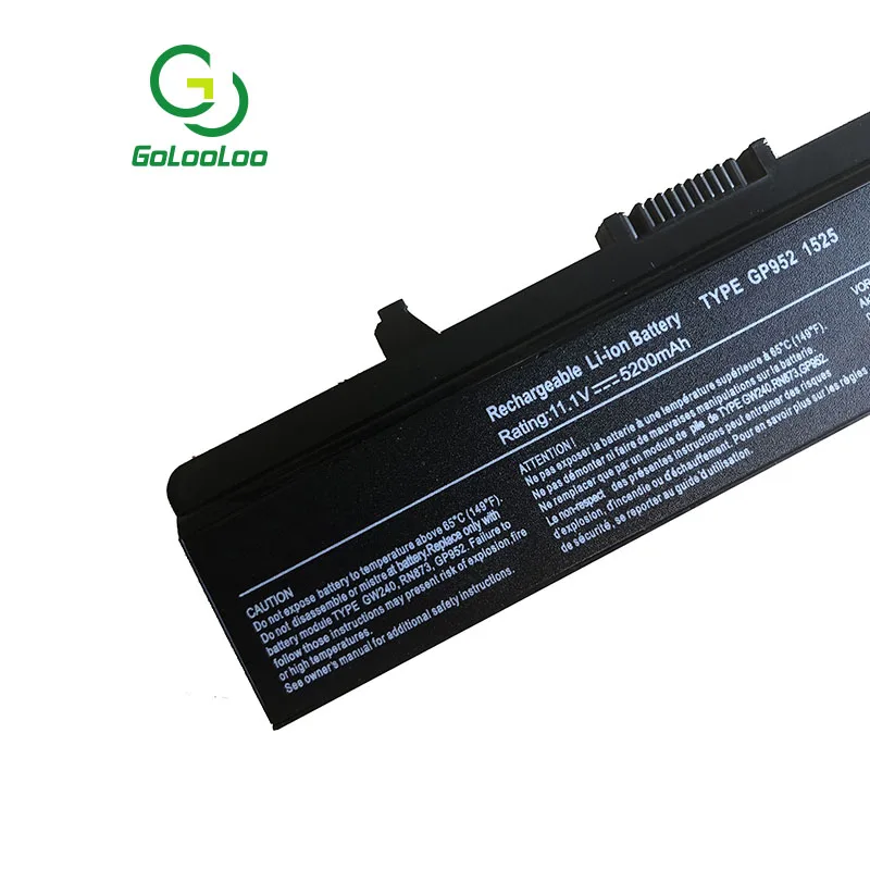 Laptop battery For DELL INSPIRON 1525 1526 1545 HP297 GW240 RN873 312-0626 312-0634 0XR693 GP252 GP952 GW240 GW241 Laptop battery For DELL INSPIRON 1525 1526 1545 HP297 GW240 RN873 312-0626 312-0634 0XR693 GP252 GP952 GW240 GW241