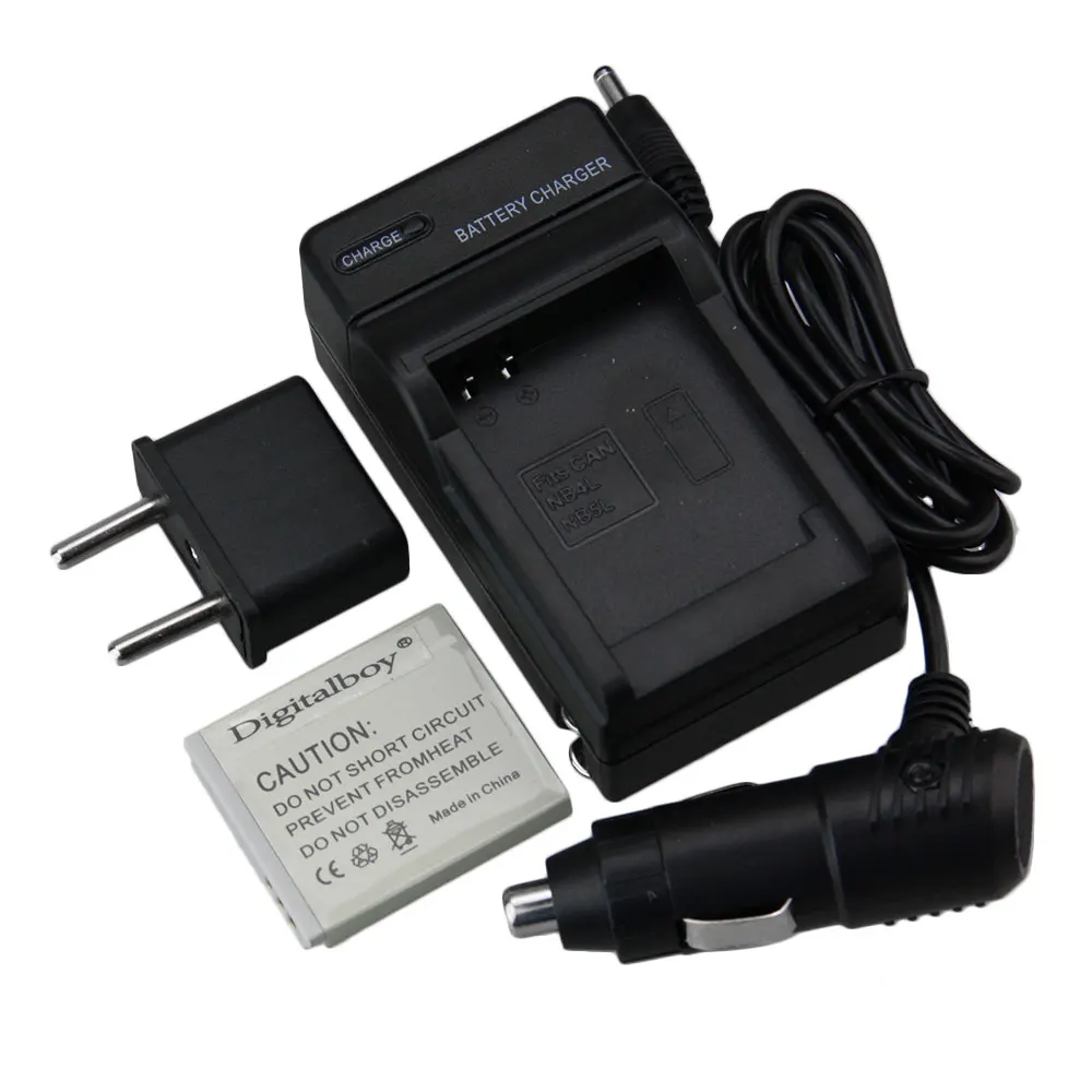 4PCS/Set NB 4L NB 4L NB4L Camera Battery+Charger+Car Charge+Plug For