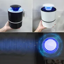 Светодиодный светильник от комаров, USB, противомоскитная электрическая беззвучная ловушка от насекомых для улицы, спальни