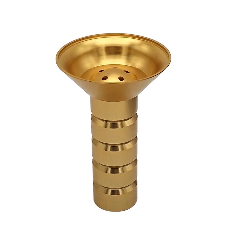 Табачная чаша из алюминиевого сплава для кальяна/Чича/наргуила серебристые