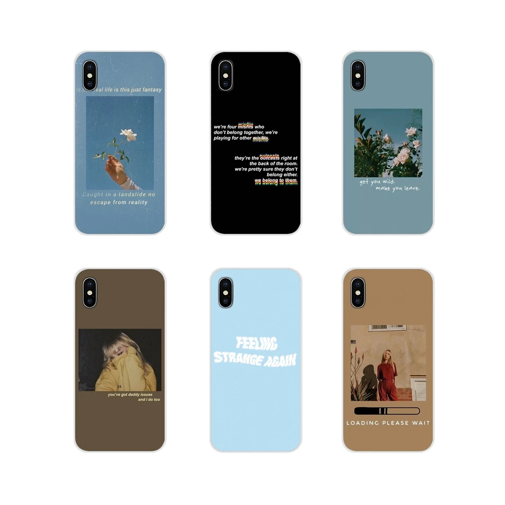 Para Samsung Galaxy A3 A5 A7 J1 J2 J3 J5 J7 2016 2017 accesorios fundas de teléfono cubiertas estéticas rosadas canciones estéticas|Funda de - AliExpress