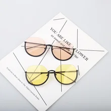 Модные женские туфли круглый Разноцветные солнцезащитные очки хип хоп стиль Цвет Оптические стёкла ретро очки солнцезащитные очки для женщин АВ