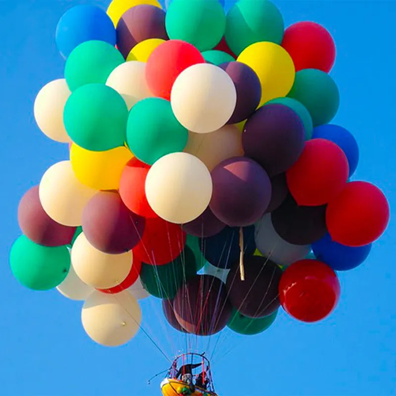 100Pcs Solid Color Latex Balloons Birthday Party Decorations Kids Air