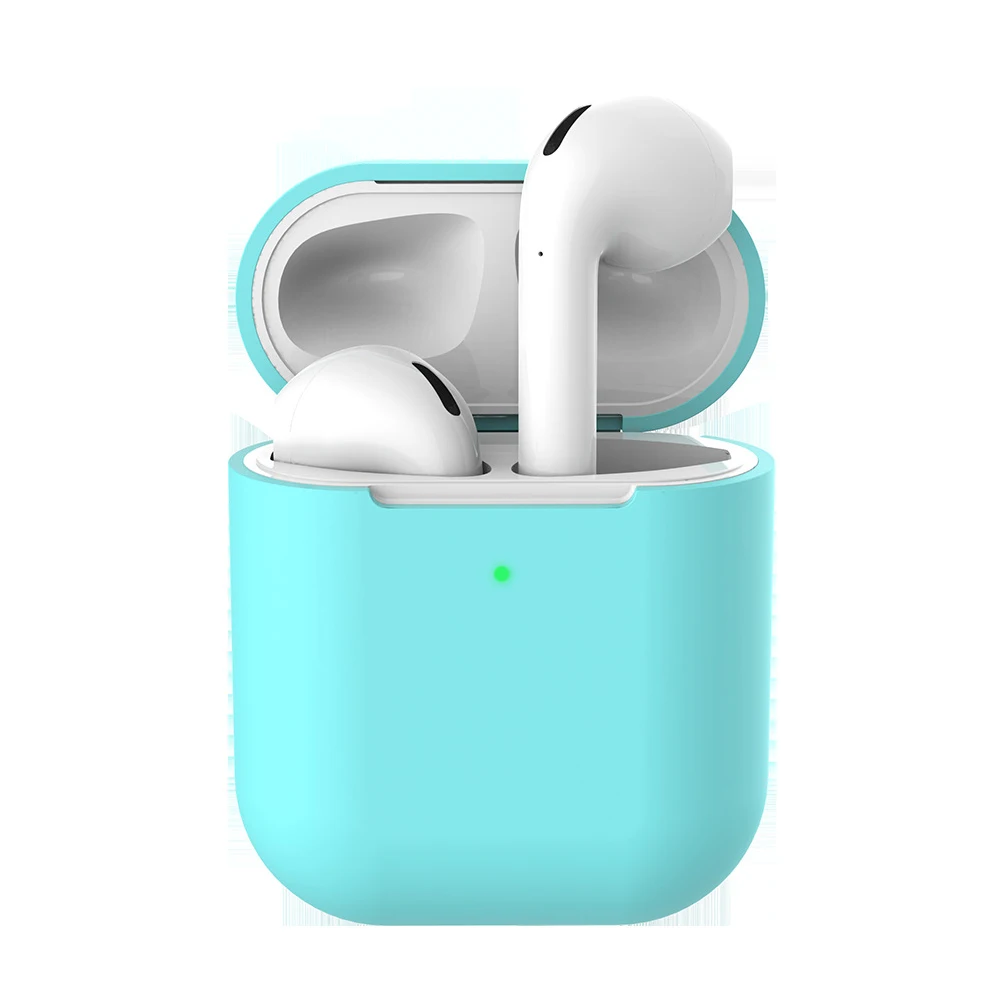 ТПУ силиконовый чехол Airpod Earpods Чехлы для i80 i200 i300 i500 i600 tws Bluetooth Беспроводная защита для наушников противоударный чехол - Цвет: H