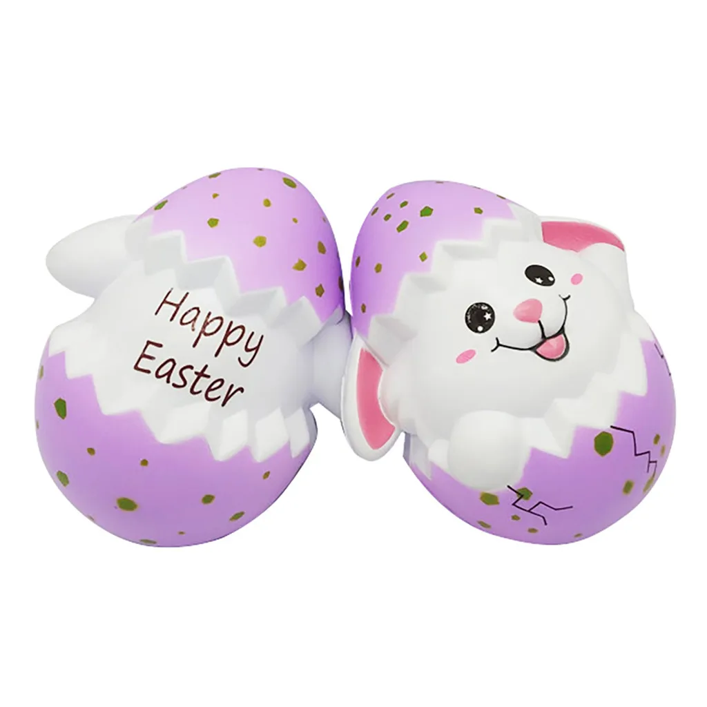 HIINST милый мягкий Happy Easter Bunny ароматизированный медленный нарастающее при сжатии собирать пасхальные 19APR25 P35
