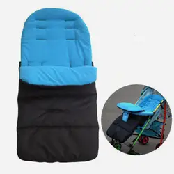 Детский спальный мешок, зимний теплый хлопковый ветрозащитный спальный мешок, аксессуары для детских колясок