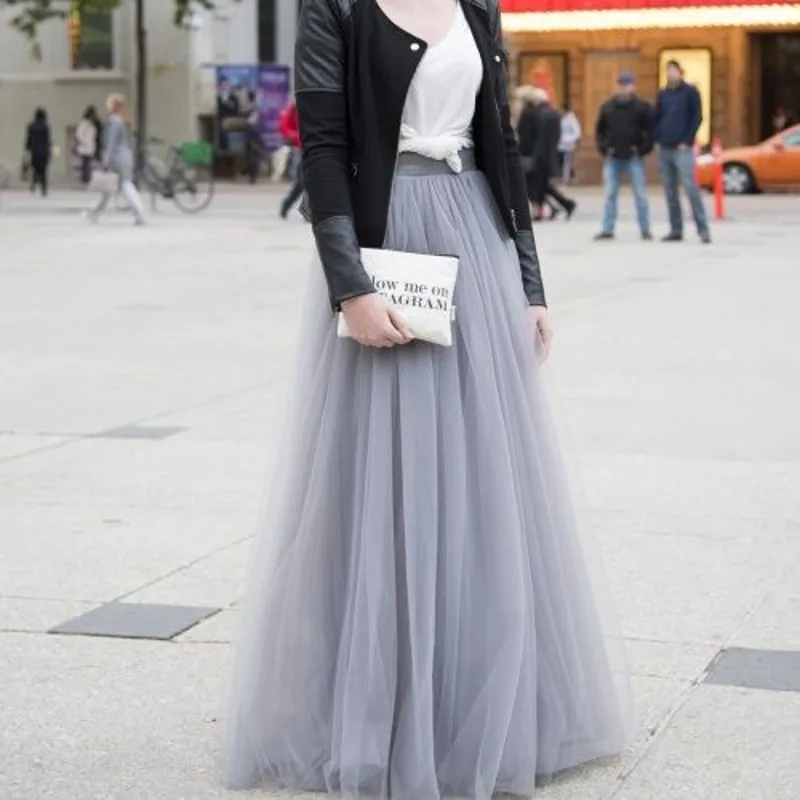 stylish long skirt with top