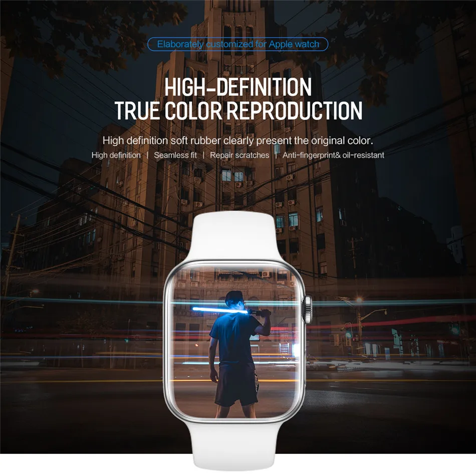 Rock 0.4mm Hydrogel Screen Protectors for iWatch Serise 404