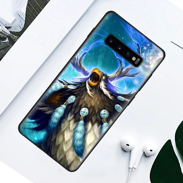 Чехол для телефона samsung Galaxy S8 S9 S10 S10e S10 Plus M20 S6 S6edge S7 S7edge Силиконовый ТПУ мягкий чехол Wows World of Warcraft