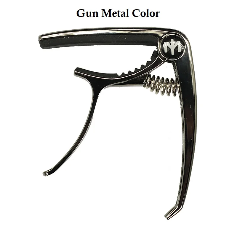 IM Guitar Capo с мостом для удаления штифтов подходит для акустической гитары электрогитары Guita и укулеле - Цвет: Gun Metal