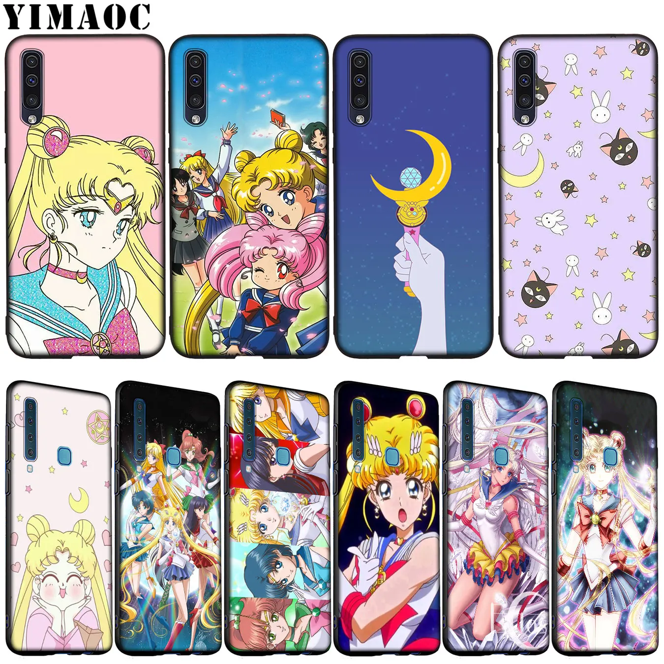 YIMAOC аниме Сейлор Мун Мягкий силиконовый чехол для Samsung Galaxy A70 A60 A50 A40 A30 A20 A10 A10S A20S A30S