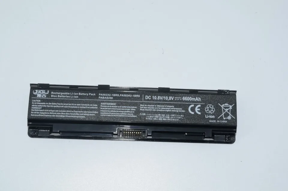 JIGU ноутбука фиолетового и черного Батарея для Toshiba PA5024U-1BRS PABAS260 PABAS259 PABAS261 PABAS262 PA5023U-1BRS PA5025U-1BRS PA5026U-1BRS