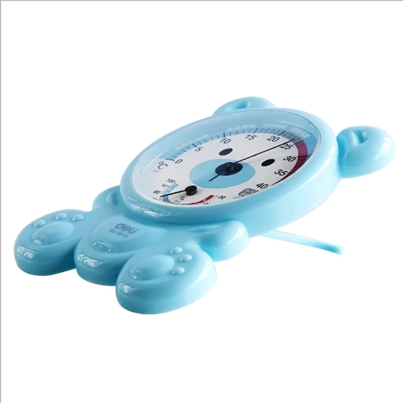 Мультяшный пластиковый термометр для детской комнаты, гигрометр с пандой для помещений и улицы, двойной измерительный термометр, термограф по Цельсию