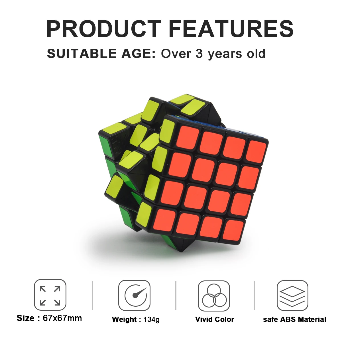 4x4x4 магический куб Speedcubing головоломка для начинающих: Mofangjiaoshi куб, игрушки для детей, cubo magico oyuncak кубик Moyu