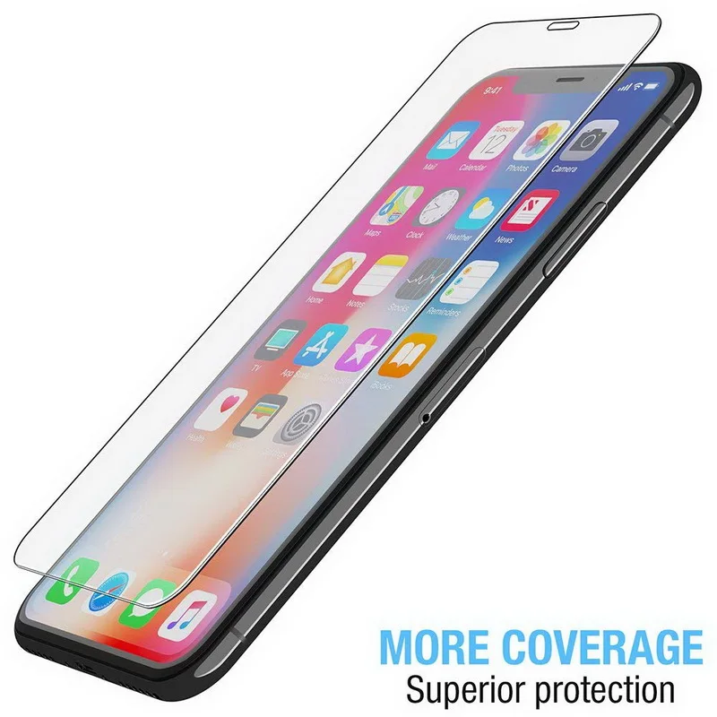 Закаленное стекло для iPhone XR XS MAX 4 4S 5 5S SE Защитная пленка экрана 6 6s 7 8 Plus защита