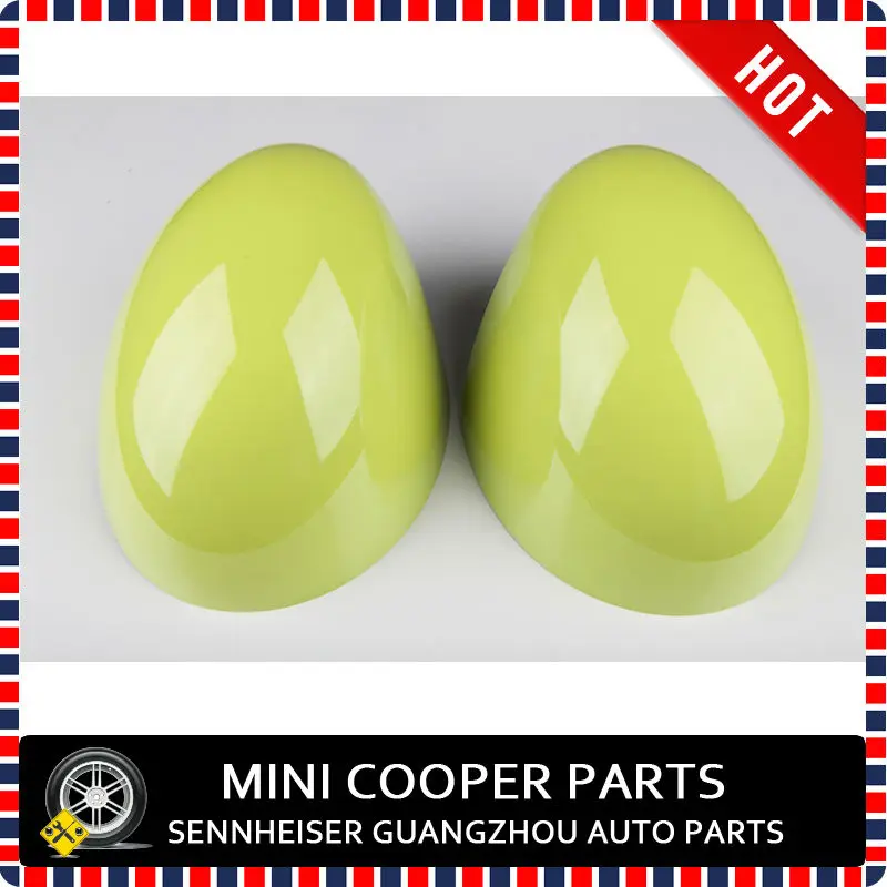 Yellow Color Side Mirror Cover-3