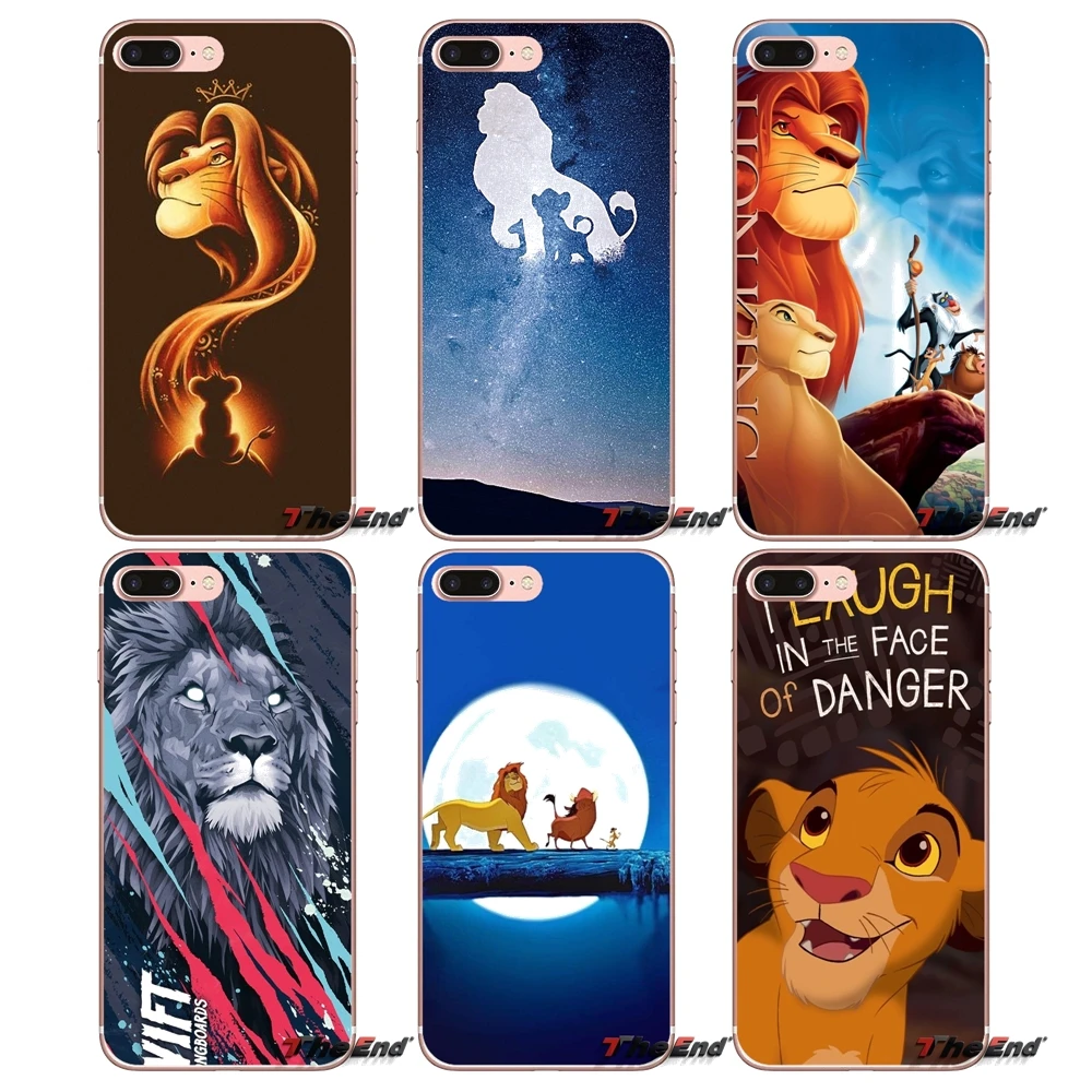

the lion king animal For HTC U11 One M7 M8 A9 M9 M10 E9 Desire 630 530 626 628 816 820 Motorola G G2 G3 Transparent TPU Bag Case