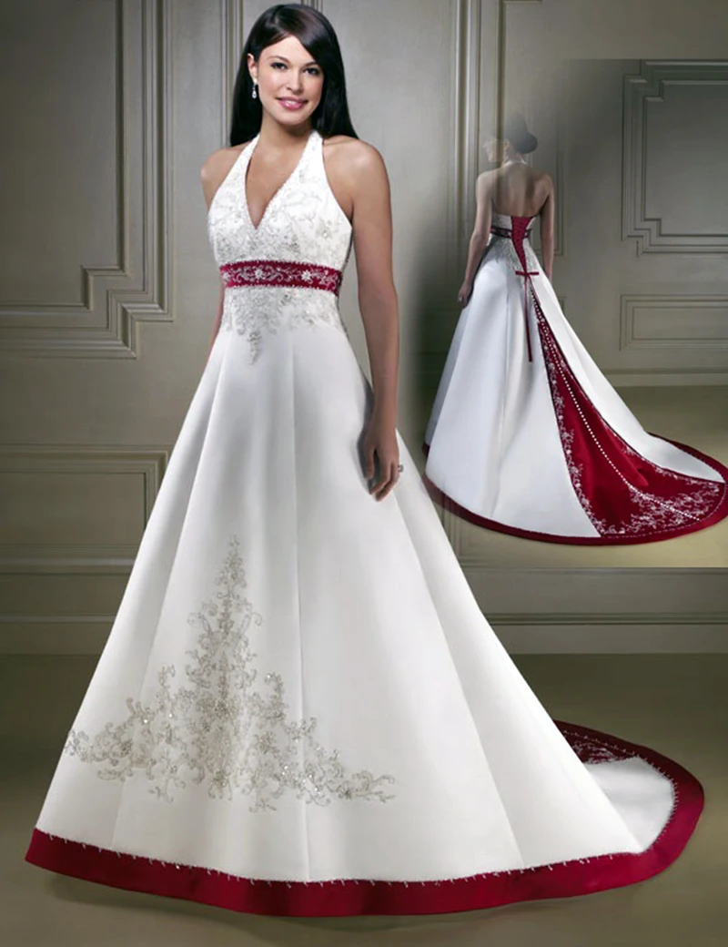 Online Buy Grosir gaun pengantin merah from China gaun 