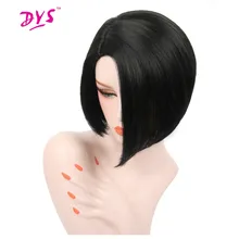 Deyngs короткие волосы боб парики прямые натуральные синтетические красочные косплей на каждый день Хэллоуин вечерние парики для черных женщин боковые части волос