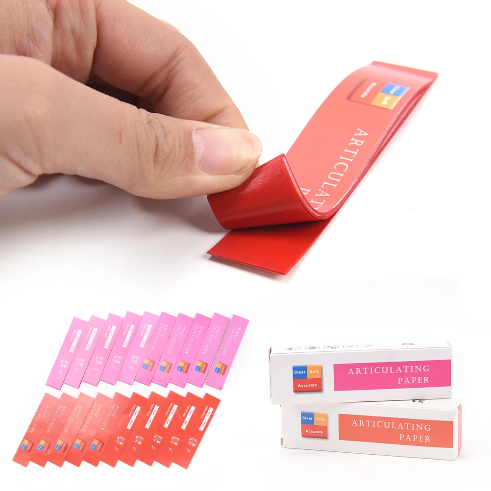 20 or 40pcs Non sticking Oral Articulating Paper Teeth Care Whitening